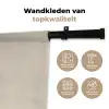 Plankjes - Boeken - Vaasjes - Planten Wandkleed katoen middel -sfeer2
