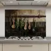 Keukengerei - Rustiek - Tegels - Kruiden keuken achterwand spatscherm klein -3d_website