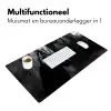 Bokshandschoenen - Muur - Duister - Zwart Muismat XXL klein -sfeer4