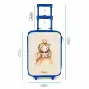 Prinses in gouden tinten Kinderkoffer - Blauw klein -productfoto_formaten