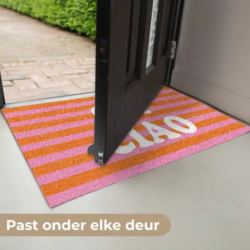 Ciao - Quote - Strepen Deurmat klein -USP_NL
