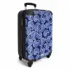 Blauwe schelpen patroon NBS - Handbagage koffer - Volwassenen Unisex middel -productfoto_3d