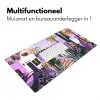 Huizen - Minimalistisch - Palmbomen - Kust Muismat XXL klein -sfeer4
