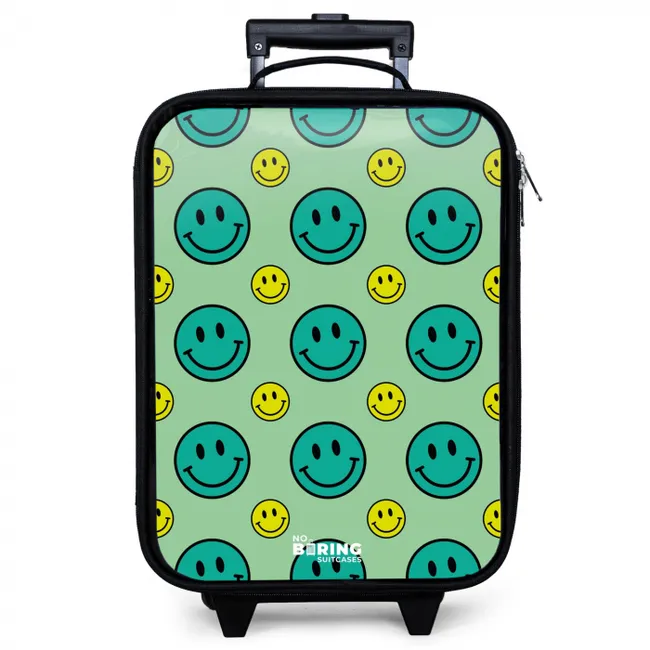 All smiles groen Kinderkoffer - Zwart klein -zzz_website3d