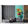 Avocado - Groen - Pit - Schaduw fotobehang vinyl groot -bank