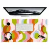 Abstract - Vormen - Roze Muismat XXL klein -3d
