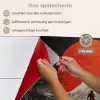 Krijger - Rode trappen - Zon - Berg keuken achterwand spatscherm klein -spatscherm_NL