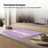 Oh darling - Hart - Paars Inductie beschermer vinyl 3mm klein -sfeer1