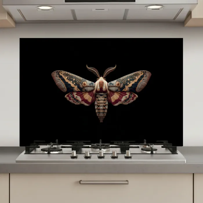 Mot - Oosterse patronen - Sierlijk keuken achterwand spatscherm klein -3d_website