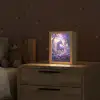 Eenhoorn - Paars - Sprookje - Fantasy dier Light Box met kabel klein -sfeer1_kind