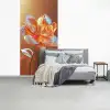 Glazen - Bloem - Zonlicht fotobehang vinyl groot -slaapkamer