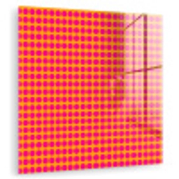 Stippen - Patroon - Oranje plexiglas 5mm klein 11 -zzzproduct_nieuw