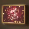 Jingle - Bells - Kerst - Rood Light Box met batterij (Wandlamp) middel -z3d_website