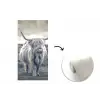 Schotse hooglander - Dieren - Wolken - Koe - Natuur fotobehang vinyl groot -3d
