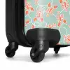 Kreeft print groen NBS - Handbagage koffer - Volwassenen Unisex middel -wiel