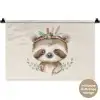 Luiaard - Dieren - Bohemian - Boho Wandkleed katoen klein -t3d_DE