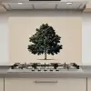 Eikenboom - Schaduw - Egaal keuken achterwand spatscherm klein -3d_website