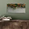 Bloemen - Muur - Oranje plexiglas 5mm klein -sfeer3
