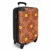 Zonnetjes patroon NBS - Handbagage koffer - Kinderen Unisex middel -productfoto_3d