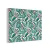 Panterprint - Bladeren - Jungle PET vilt klein -3d