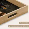 Hert - Zonnebril - Zwart - Pak Dienblad Rechthoek middel -USP_HandgreepNL