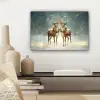 Kerstmagie - Winterwoud - Rendier canvas 2cm klein -sfeer6
