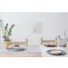 Verwering - Beton - Structuren - Vintage - Industrieel - Grijs Muursticker klein -eettafel