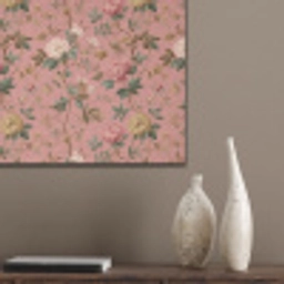 Klassiek - Botanisch - Roze PET vilt klein 837 -sfeer6_closeup
