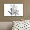 Lelies - Elegant - Zwart - Wit canvas 2cm klein -sfeer3