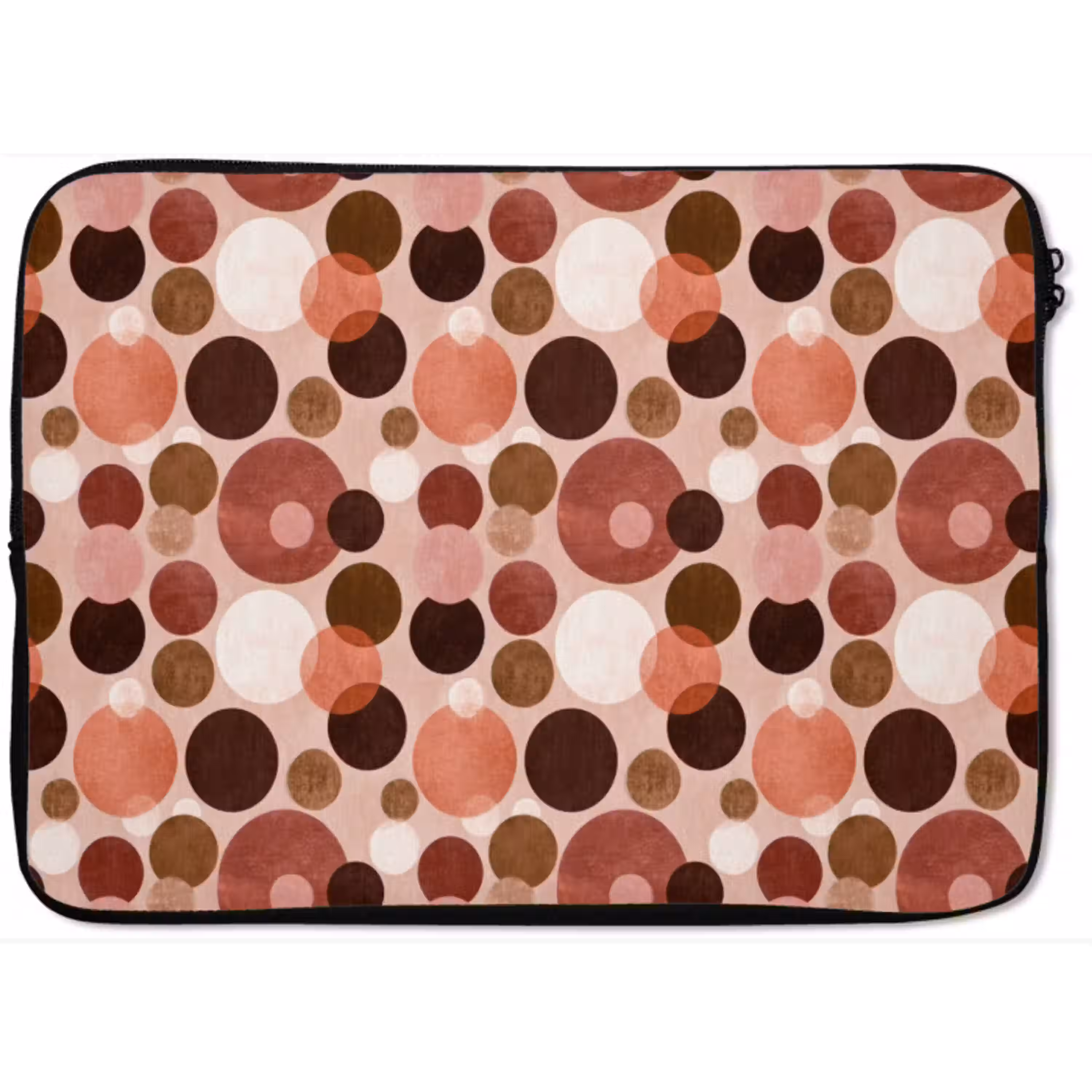Cirkels - Modern - Kleurrijk laptophoes neopreen klein 279 -zkaufland3dotto