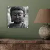 Boeddha - Grijs - Spiritualiteit - Buddha beeld - Religie plexiglas 5mm klein -sfeer3