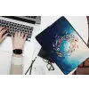 Zee - Vissen - Kleurrijk - Dynamisch laptophoes neopreen klein -bureau
