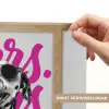 Cheers - Hond - Roze - Wijn Light Box met batterij (Wandlamp) middel -USP_websiteprintNL