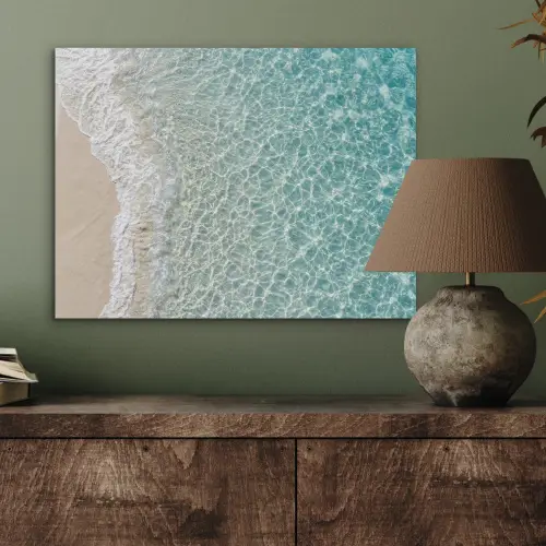 Kust - Zand - Blauw PET vilt klein -sfeer2