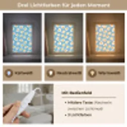 Eieren - Dooiers - Blauw Light Box met kabel (Tafellamp) klein 925 -USP_lichtkleurDE