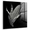 Maïskolf - Glanzend metaal - Elegant plexiglas 5mm klein -zzzproduct_nieuw