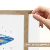 Ruimte - Ufo - Sterren Light Box met batterij (Wandlamp kind) middel -USP_websiteprintNL