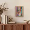 Abstract - Figuren - Kleurrijk Light Box met kabel (Tafellamp) klein -sfeer2