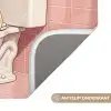 Roze - Retro - Vrouw WCmat klein -USP_AntislipNL