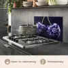 Porselein- Kersen - Delfts - Blauw keuken achterwand spatscherm klein -usp_NL
