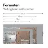 Where to next - Strand - Voetstappen Muismat XXL klein -sfeer5