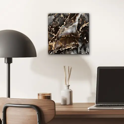 Marmer - Goud - Glitter - Luxe aluminium wit klein -sfeer5