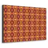 Retro - Disco - Hippie Textielframe zwart klein 947 -3d