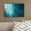 Bootje - Water - Blauw canvas 2cm klein -sfeer3