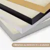 Schubben - Rood - Vis - Vinnen Textielframe zwart klein -USP_kleurenNL