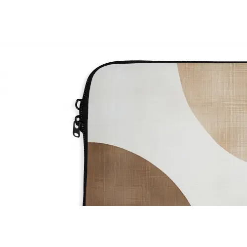 Snijdende cirkels - Overlappende vlakken laptophoes neopreen klein -detail