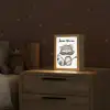 Wasbeer - Dier - Bosdieren Light Box met kabel (Kinderlampje) klein -sfeer1_kind