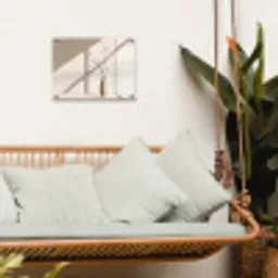 Vaas - Takken - Bessen - Minimalistisch tuinposter los doek klein -sfeer7