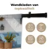 Deur - Manden - Planten Wandkleed katoen klein -sfeer2