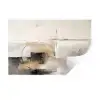 Kunst - Abstract - Grijs - Industrieel Muursticker klein -3d